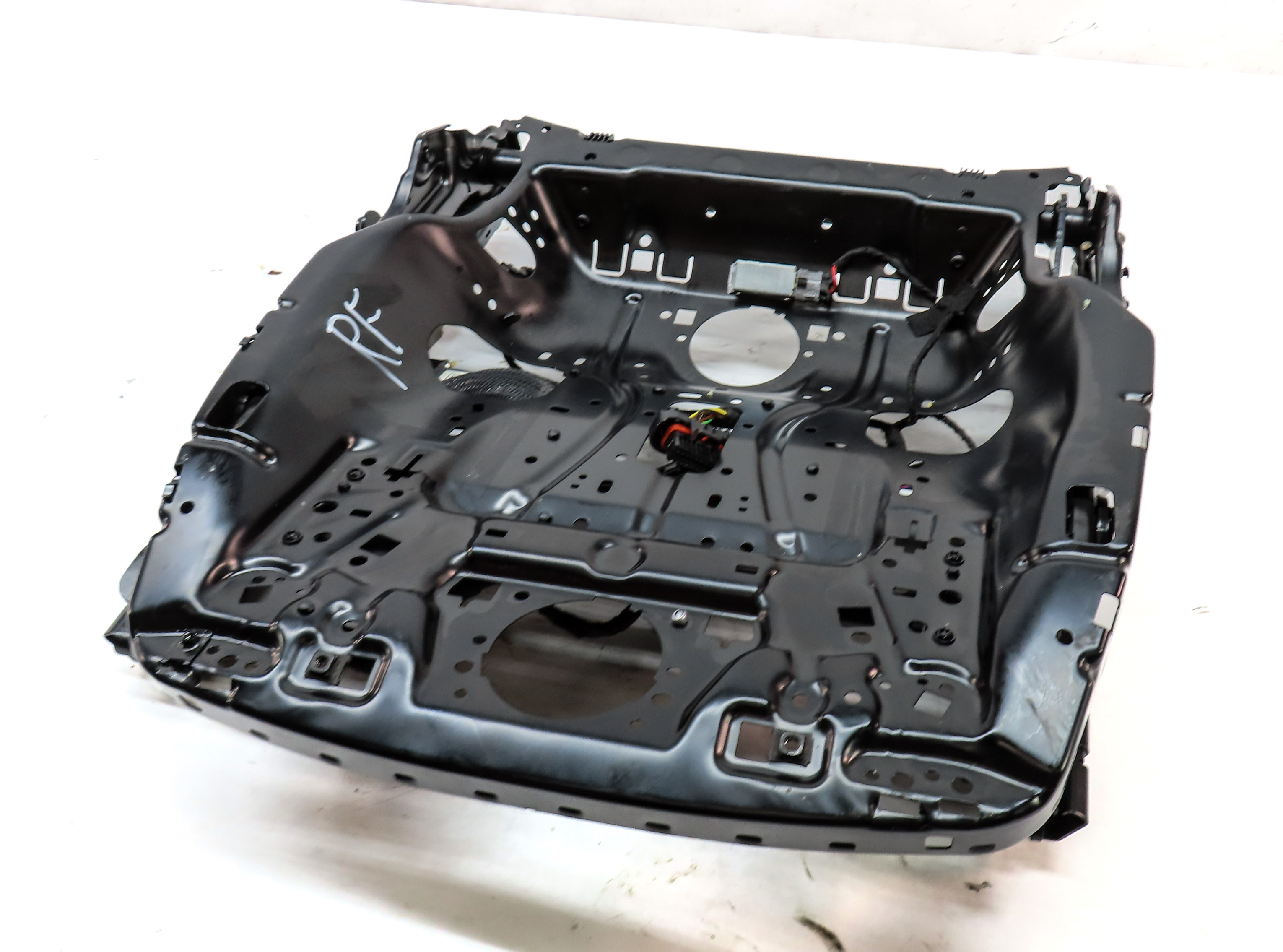 11-14 PORSCHE CAYENNE 958 FRONT RIGHT PASSENGER 8 WAY SEAT TRACK w/ADJUST MOTORS — exact item pictured